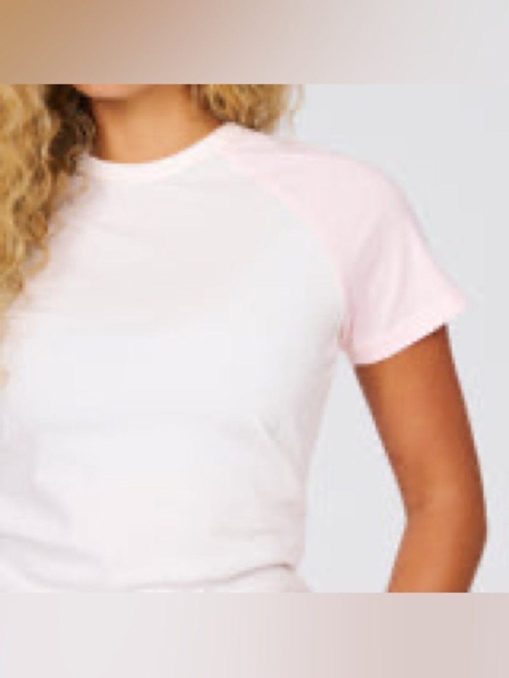 Dairy Boy baseball tee blush pink new xs women’s sold out